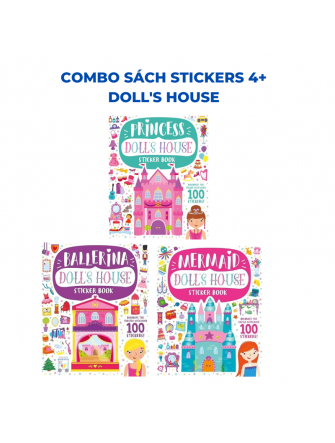 Combo Doll's House Sticker Book